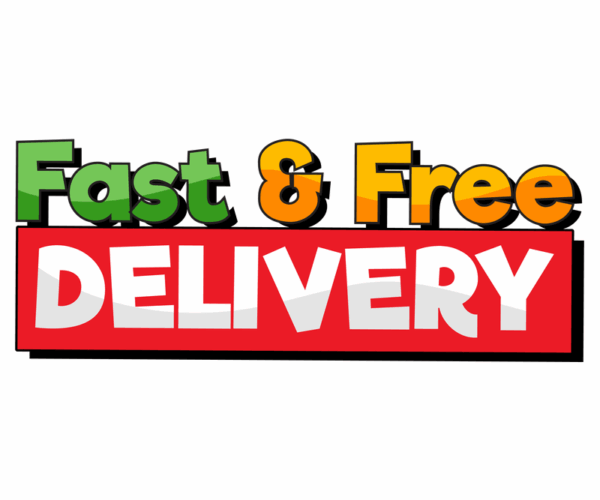 Fast & Free Delivery - Promotional Image