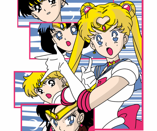 Sailor Moon Cadre - Guardian Pop