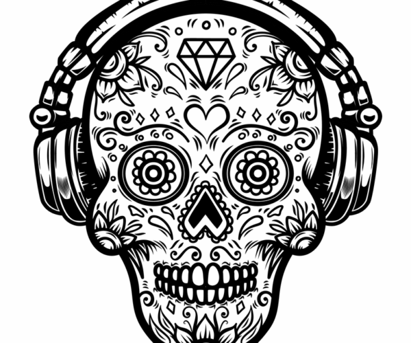 Sugar Skull DJ - Floral Beats