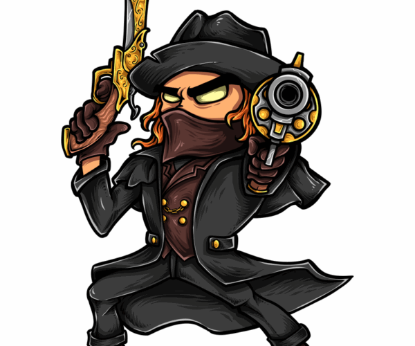 Steampunk Gunslinger - Desperado Vigilante
