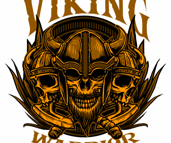 Viking Skull Trio - Warrior's Afterlife