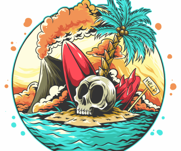 Volcanic Island - Desolate Survivor