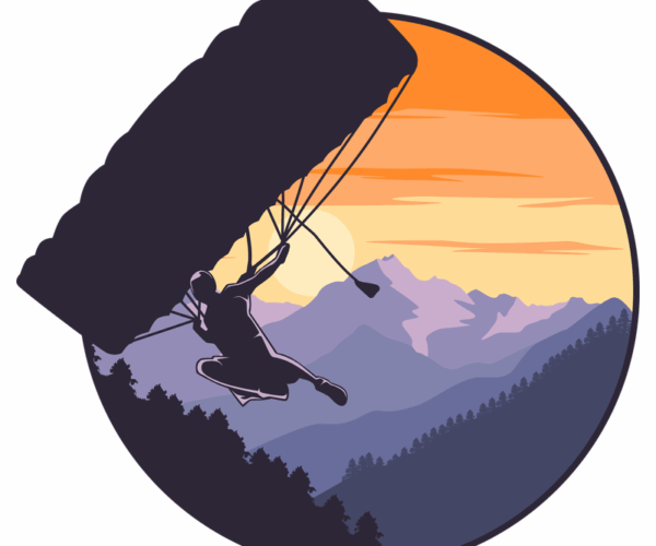Paragliding Summit - Mountain Sunset Edition