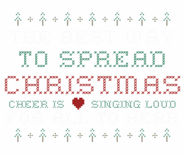 Christmas Cheer Cross Stitch - Holiday Inspiration