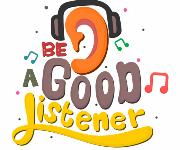 Good Listener - Artistic Reminder
