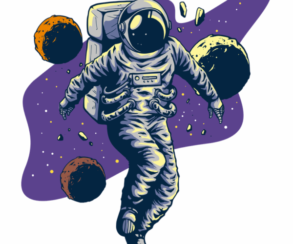 Lonely Spaceman - Cosmic Wanderer