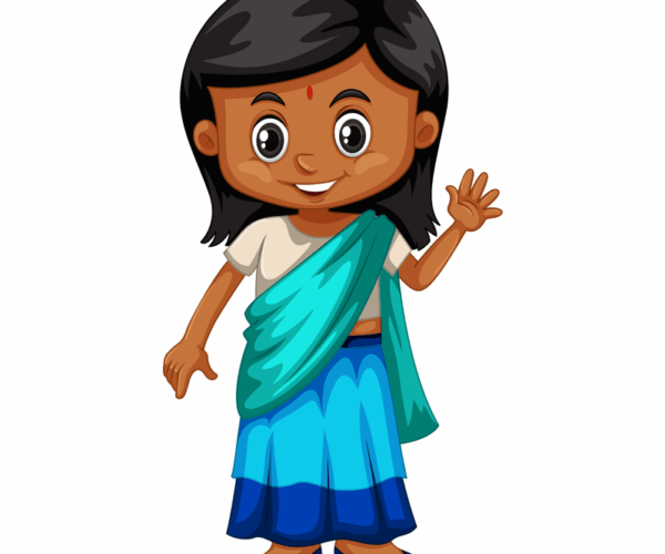 Charming Indian Girl - Festive Attire