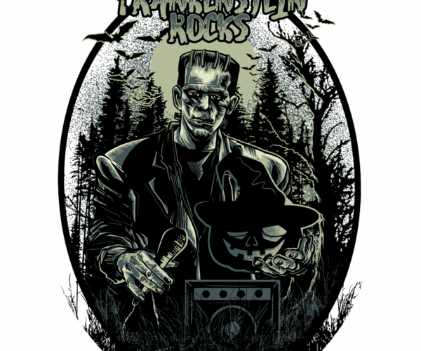 Frankenstein Rocks - Halloween Haunt Design