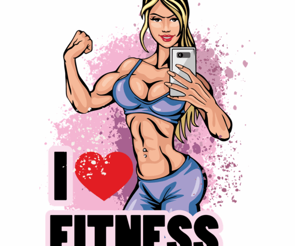 Fitness Selfie - Toned Physique