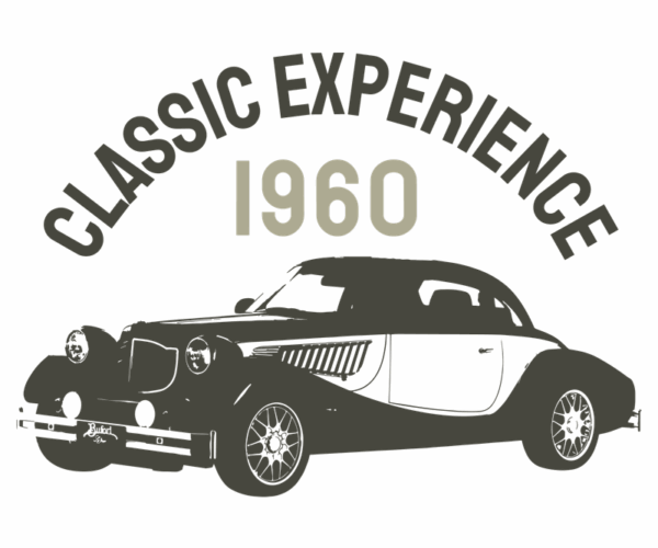 Classic Car - Vintage Emblem