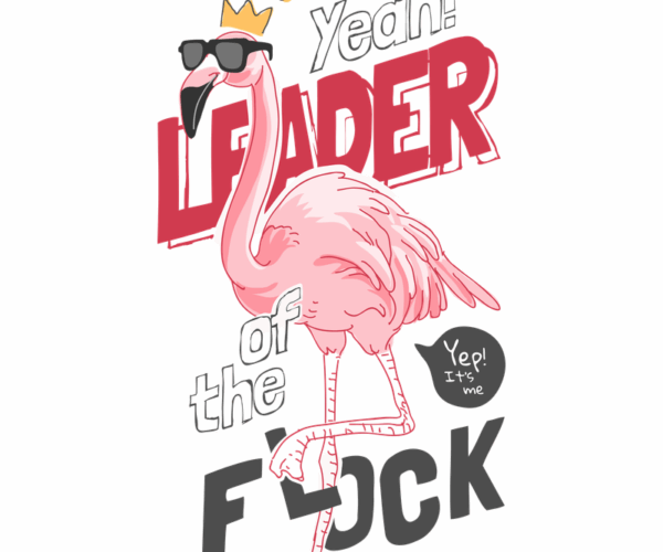 Leader Flamingo - Cool Royalty