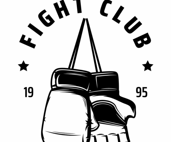 Fight Club - Boxing Gloves Logo