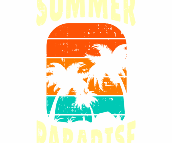 Summer Paradise - Tropical Getaway Graphic