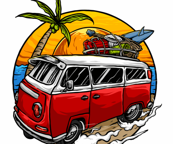 Surf Van - Beach Vibes Edition