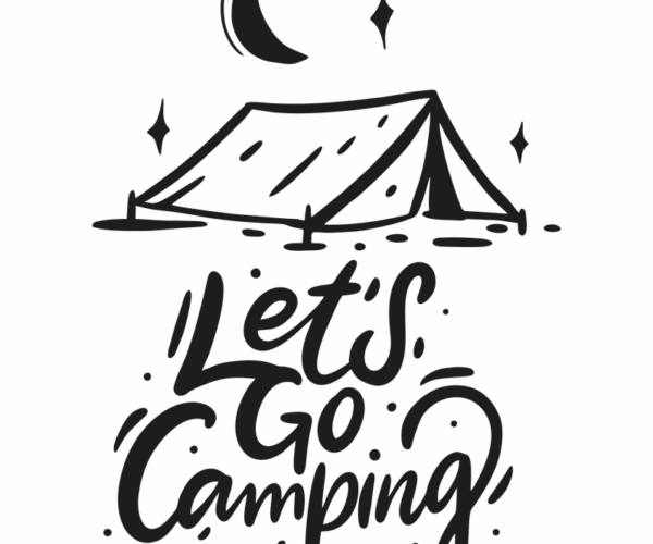 Camping Tent - Night Scene