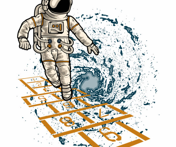 Space Hopscotch - Cosmic Astronaut