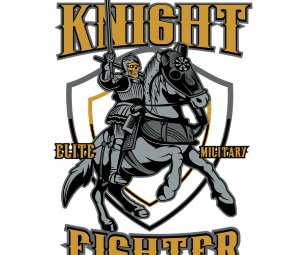 Armored Knight - Medieval Warrior T-Shirt Design