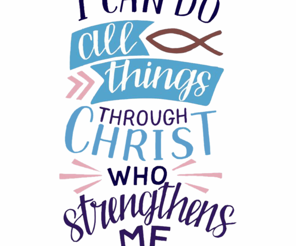 Inspirational Verse - Faith Typography