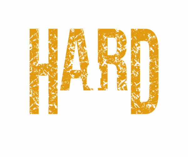 Work Hard & Stay Humble - Motivational Typography