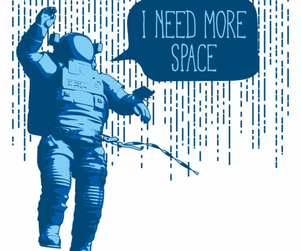 Space Out - Astronaut Needs Space
