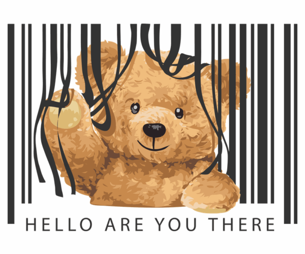 Teddy Barcode - Hello Wave Edition
