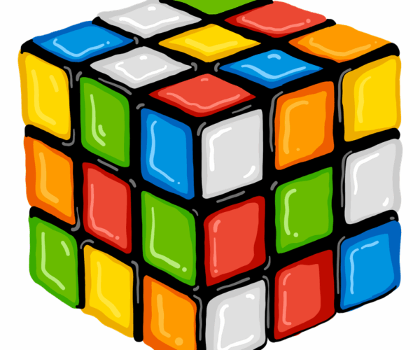 Rubik's Cube - Colorful Puzzle