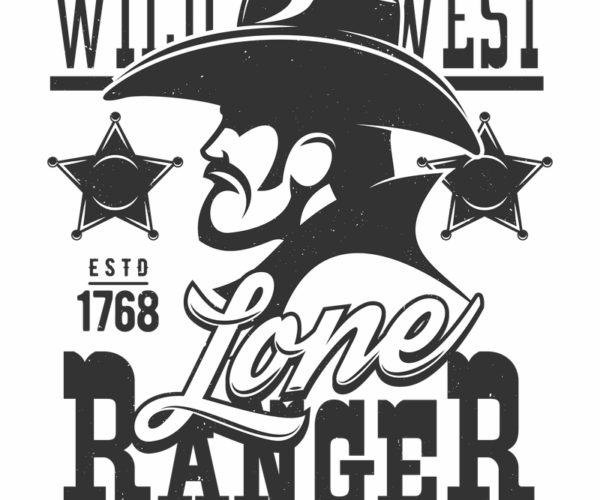 Lone Ranger - Wild West Mascot