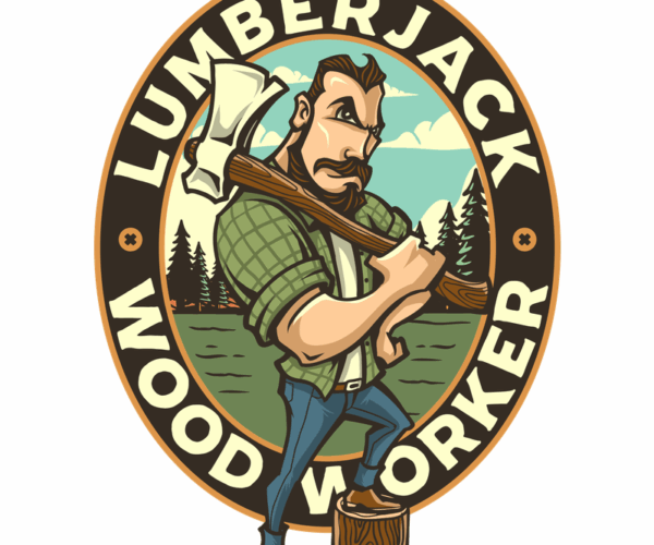 Lumberjack - Wood Worker Emblem