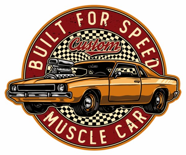 Muscle Car - Golden Custom Edition