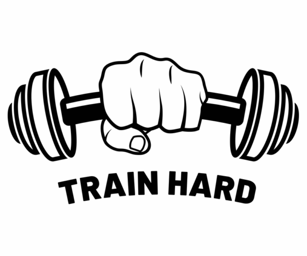 Dumbbell Grip - Train Hard