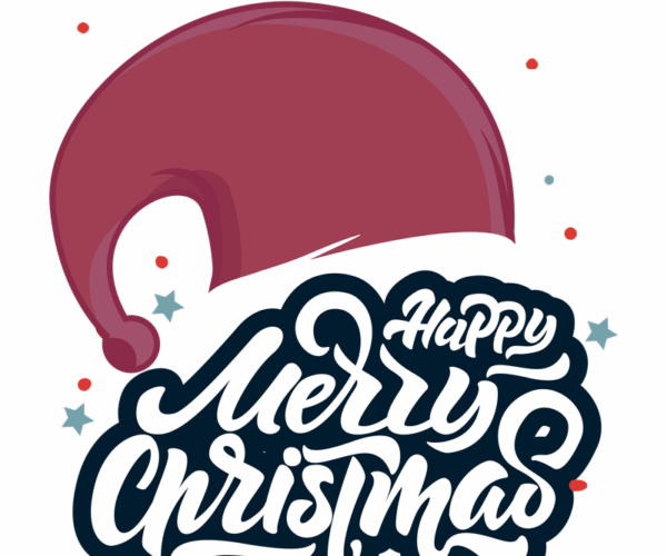 Festive Santa Hat - Holiday Cheer Design