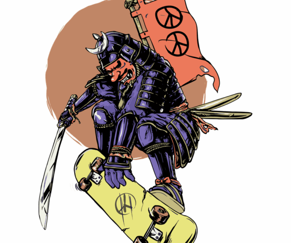 Sk8r Samurai - Peace Warrior Edition