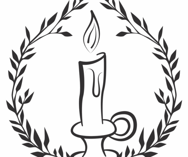 Candle Wreath - Serene Illumination