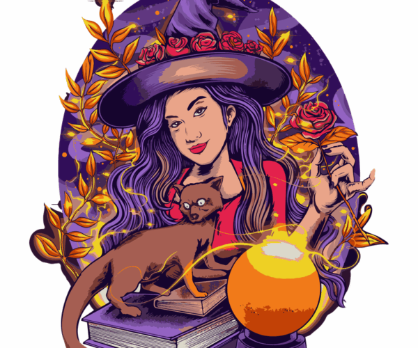 Mystic Witch - Enchanted Garden