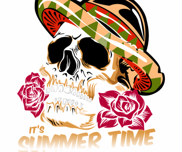 Summer Skull - Fiesta Time