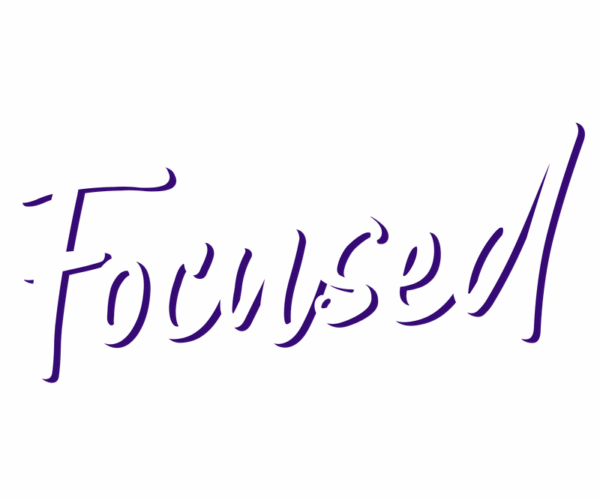 Focused - Handwritten Typography