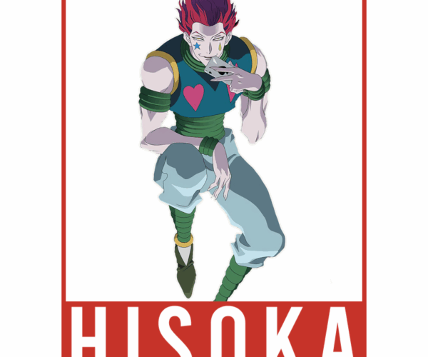 Hisoka Illustration + Hunter x Hunter Series