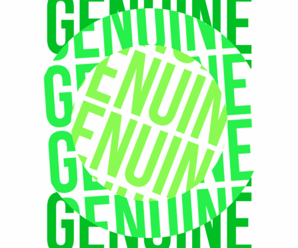 Genuine Design - Bold Statement Tee