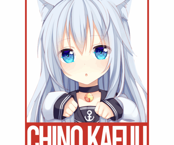 Chino Kafuu - Neko Moe Design