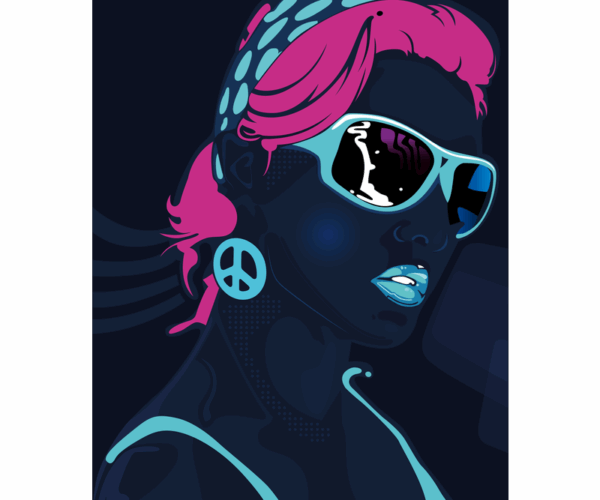 Retro Glam - Neon Dream Gurl
