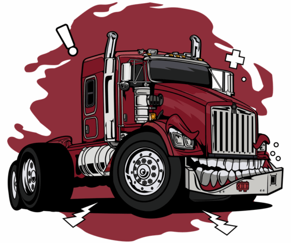 Monster Truck - Cartoon Style