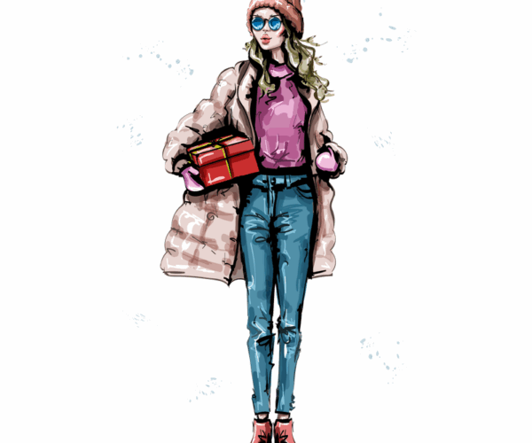 Winter Style - Gift Bearer Sketch