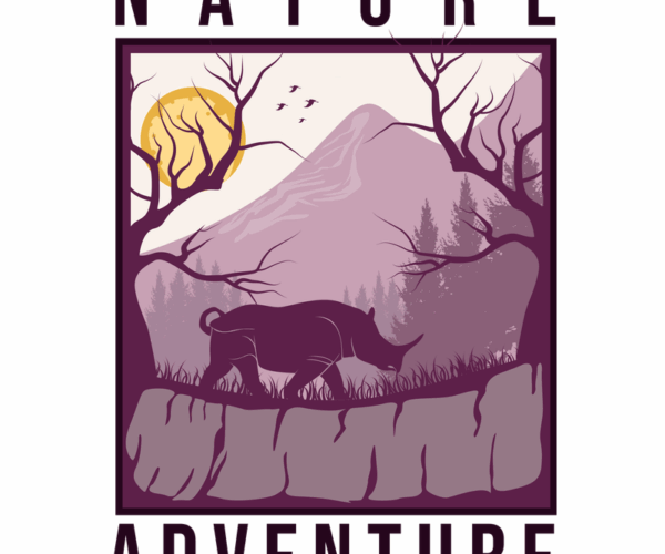 Rhino in the Mist - Nature's Journey