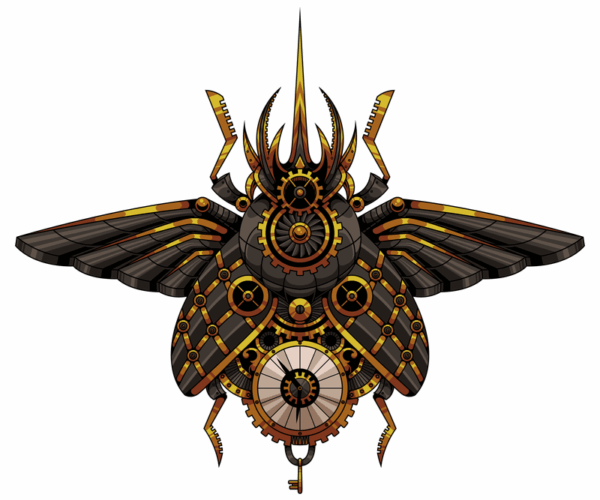 Steampunk Beetle - Clockwork Scarab