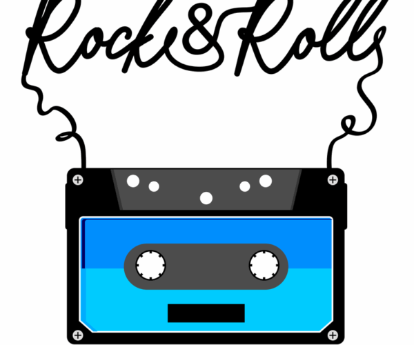 Rock & Rolls - Cassette Design