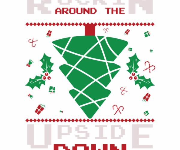 Upside-Down Christmas - Pixelated Holiday