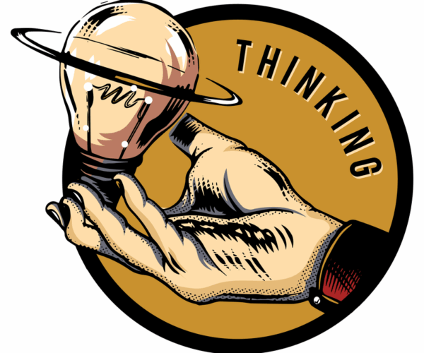 Thinking Lightbulb - Idea Generator