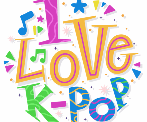 K-Pop Craze - Retro Typography