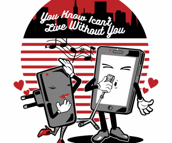 Smartphone Serenade - Retro Romance