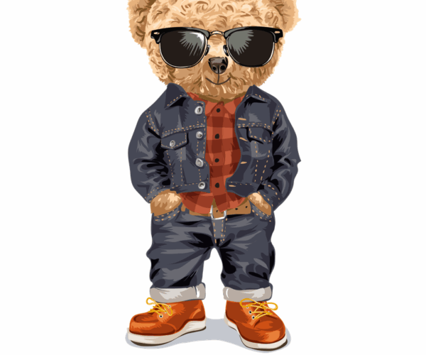 Denim Bear - Cool Threads